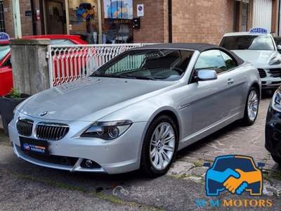 BMW Serie 6 635 CSi i cat Cabrio UNICA TAGLIANDI BMW Grigio usata Sassuolo