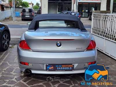 BMW Serie 6 635 CSi i cat Cabrio UNICA TAGLIANDI BMW Grigio usata Sassuolo
