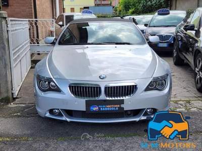 BMW Serie 6 635 CSi i cat Cabrio UNICA TAGLIANDI BMW Grigio usata Sassuolo