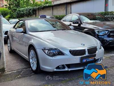 BMW Serie 6 635 CSi i cat Cabrio UNICA TAGLIANDI BMW Grigio usata Sassuolo
