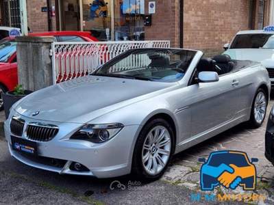 BMW Serie 6 635 CSi i cat Cabrio UNICA TAGLIANDI BMW Grigio usata Sassuolo