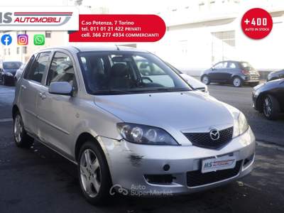 Mazda 2 Mazda Mazda2 MY'06 1.4 TD 5p. Style Unicoproprietario Argento usata Torino