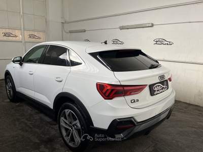 Audi Q3 35 TDI S tronic S line DA 389,00 MENSILE Bianco usata San Giuseppe Vesuviano