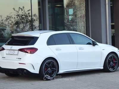 Mercedes-Benz Classe A A 45S AMG 4Matic+ Premium Plus Bianco usata Quattro Castella