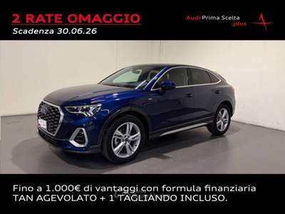 Audi Q3 SPORTBACK 35 TDI S-TRONIC S LINE EDITION Blu/Azzurro usata San Fior