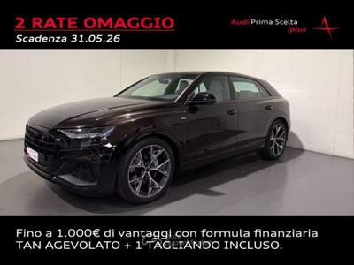Audi Q8 50 TDI MHEV QUATTRO S-TRONIC S LINE EDITION Marrone usata San Fior