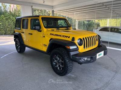 Jeep Wrangler 2.0T Unlimited Rubicon Auto 4WD Giallo usata Napoli