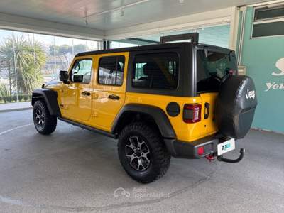 Jeep Wrangler 2.0T Unlimited Rubicon Auto 4WD Giallo usata Napoli