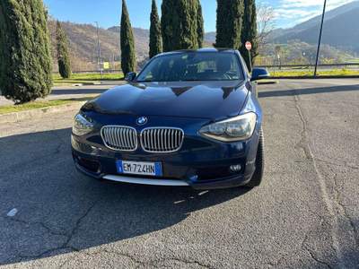 BMW Serie 1 118d 118 Serie 1 F/20-21 2011 118d 5p Urban Blu/Azzurro usata Gardone Val Trompia
