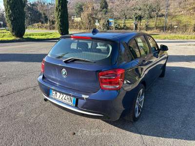 BMW Serie 1 118d 118 Serie 1 F/20-21 2011 118d 5p Urban Blu/Azzurro usata Gardone Val Trompia