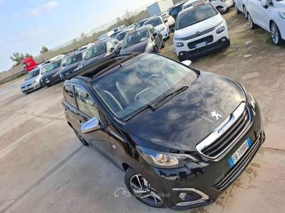 Peugeot 108 - 2015 1.0 BENZINA CABRIO AUTOMATICA !!!!!!!! Nero usata ANDRIA