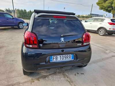 Peugeot 108 - 2015 1.0 BENZINA CABRIO AUTOMATICA !!!!!!!! Nero usata ANDRIA