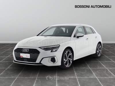 Audi A3 sportback 35 1.5 tfsi mhev business advanced s tronic Bianco usata Cremona