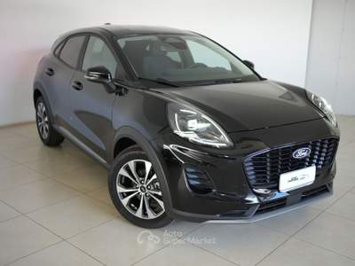Ford Puma 1.0 EcoBoost Hybrid 125 CV S&amp;S aut. Titanium Nero usata Pozzuoli
