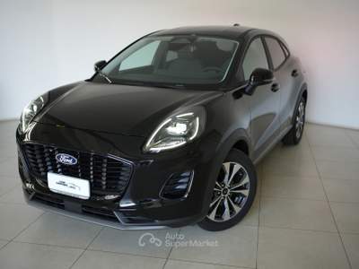 Ford Puma 1.0 EcoBoost Hybrid 125 CV S&amp;S aut. Titanium Nero usata Pozzuoli