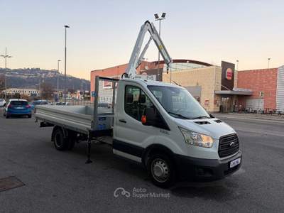 Ford Transit 350L3 ENTRY 2.2TD155CV CASSONE+ GRU NUOVI Bianco usata Alba Ford Transit 350L3 ENTRY 2.2TD155CV CASSONE+ GRU NUOVI Bianco usata Alba