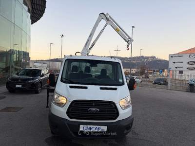 Ford Transit 350L3 ENTRY 2.2TD155CV CASSONE+ GRU NUOVI Bianco usata Alba