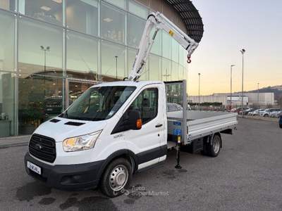 Ford Transit 350L3 ENTRY 2.2TD155CV CASSONE+ GRU NUOVI Bianco usata Alba