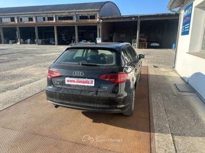 Audi A3 SPB 1.6 TDI clean diesel S tronic Attraction  NAVG Nero usata SAVIGNANO SUL RUBICONE