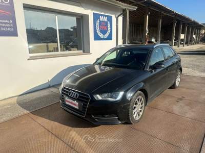 Audi A3 SPB 1.6 TDI clean diesel S tronic Attraction  NAVG Nero usata SAVIGNANO SUL RUBICONE