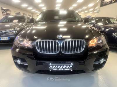 BMW X6 X6 X6 E71 xdrive35d Futura auto 285 CV Nero usata Torino
