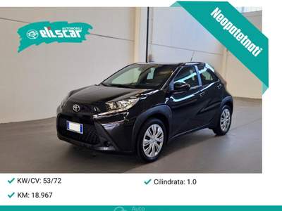 Toyota Aygo 1.0 VVT-i 72 CV 5 porte Active Nero usata Sona