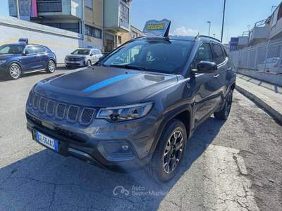 Jeep Compass 1.3 T4 240CV PHEV AT6 4xe Trail. Nero usata Barletta