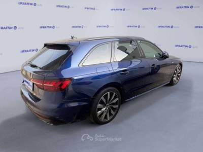 Audi A4 A4 Avant 35 Tdi/163 Cv S Tronic S Line Edition Blu/Azzurro usata Cassola