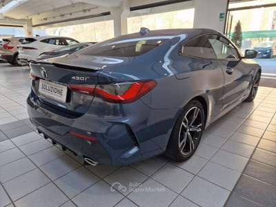 BMW Serie 4 430i 430i Coupé Msport Blu/Azzurro usata Novara