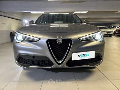 Alfa Romeo Stelvio 2.2 Turbo Diesel 210CV Ti AT8 Q4 Grigio usata Milano