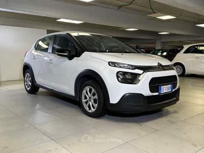 Citroen C3 PureTech 83 S&S Feel Neo patentati Bianco usata Milano
