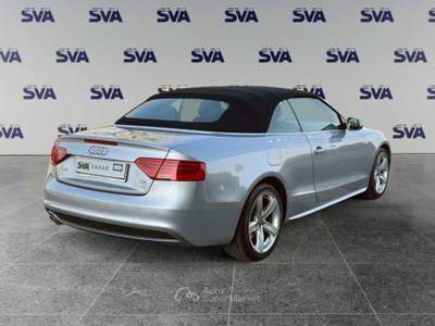 Audi A5 Cabrio 2.0TDI 190CV Multitr. Business Plus S-Line Argento usata Ravenna
