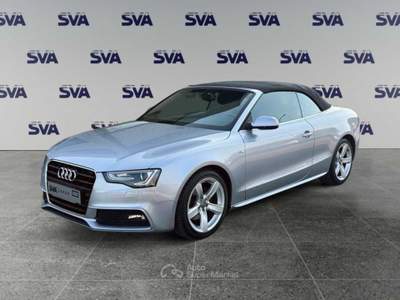Audi A5 Cabrio 2.0TDI 190CV Multitr. Business Plus S-Line Argento usata Ravenna