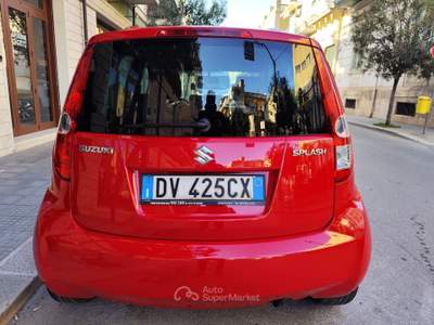 Suzuki Splash BENZINA 65CV PERFETTA Rosso usata CORATO