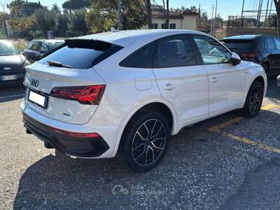 Audi Q5 Q5 Sportback  40 2.0 tdi  S line Plus quattro Bianco usata Castel Gandolfo