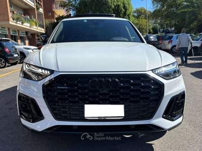 Audi Q5 Q5 Sportback 40 2.0 tfsi mhev S line Plus quattro Bianco usata Castel Gandolfo