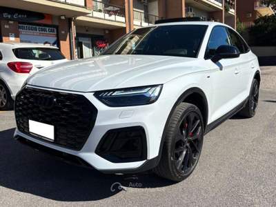 Audi Q5 Q5 Sportback 40 2.0 tfsi mhev S line Plus quattro Bianco usata Castel Gandolfo