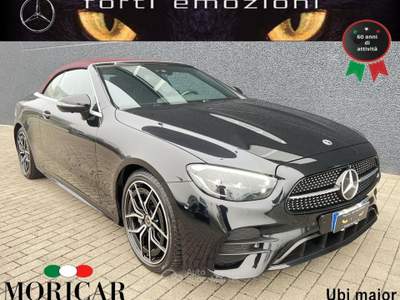 Mercedes-Benz Classe E E200 Mild hybrid Cabrio AMG PREMIUM Nero usata Gualtieri