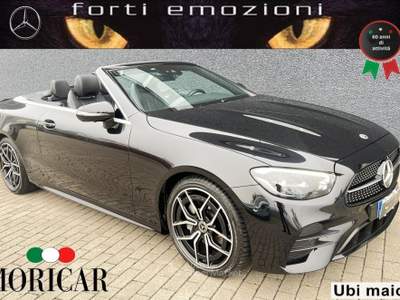Mercedes-Benz Classe E E200 Mild hybrid Cabrio AMG PREMIUM Nero usata Gualtieri