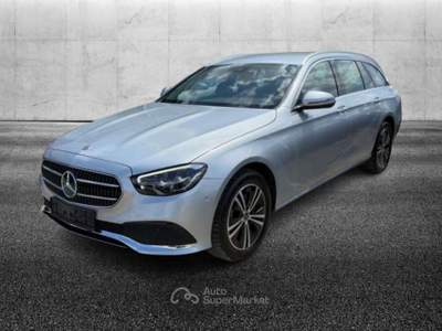 Mercedes-Benz Classe E d S.W. 4Matic Auto Business Sport Argento usata Pieve di Cento