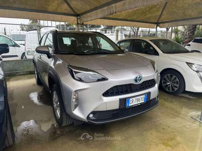 Toyota Yaris Cross 1.5h AdventureE E-CVT 116cv Argento usata Roma