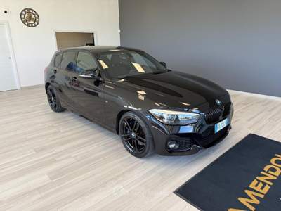 BMW Serie 1 120d 120d Msport Black shadow Nero usata Ausonia