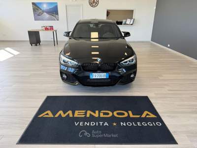 BMW Serie 1 120d 120d Msport Black shadow Nero usata Ausonia