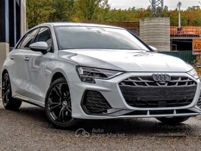 Audi A3 1.5 tfsi mhev S line edition 150cv s-tronic Bianco usata Seveso