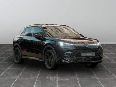Volkswagen T-Roc 1.5 etsi act 150cv r-line dsg Nero usata Brescia
