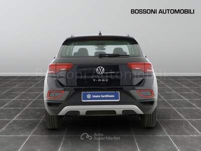 Volkswagen T-Roc 1.5 tsi act life dsg Nero usata Cremona