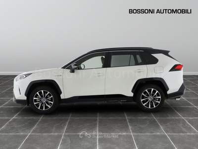Toyota RAV4 2.5 vvt-ie hybrid 218cv style 2wd e-cvt Bianco usata Cremona