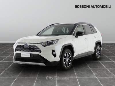 Toyota RAV4 2.5 vvt-ie hybrid 218cv style 2wd e-cvt Bianco usata Cremona