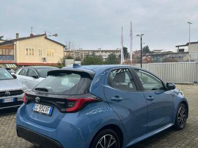 Toyota Yaris 1.5 Hybrid 5 porte NEO PATENTATO Blu/Azzurro usata Scandicci