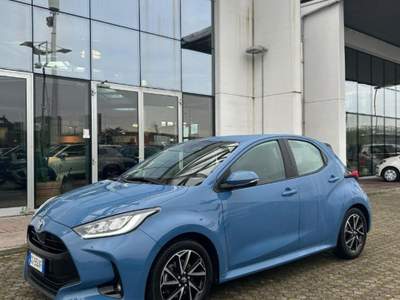 Toyota Yaris 1.5 Hybrid 5 porte NEO PATENTATO Blu/Azzurro usata Scandicci